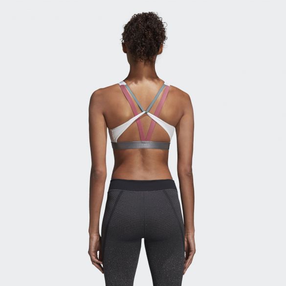 Женский спортивный бюстгальтер Adidas Halter Bra 2.0 CZ8065_image_3