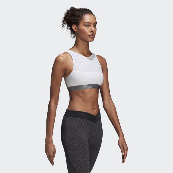 Женский спортивный бюстгальтер Adidas Halter Bra 2.0 CZ8065_image_4