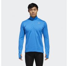 Чоловічий лонгслив для бігу Adidas Rs Cw 1 - 2 Zip M D93104