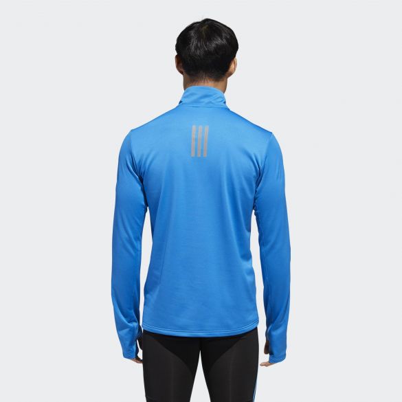 Мужской лонгслив для бега Adidas Rs Cw 1 - 2 Zip M D93104_image_3
