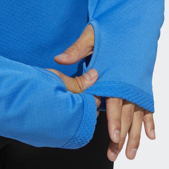 Мужской лонгслив для бега Adidas Rs Cw 1 - 2 Zip M D93104_image_6