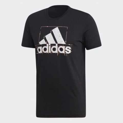 Мужская футболка Adidas Badge of sport tee DI0292  _image_1