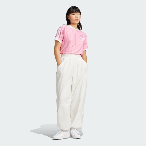 Жіноча футболка Adidas Adicolor 3-Stripes Pinstripe IY7229_image_4