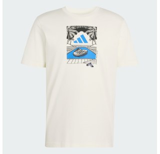 Чоловіча футболка Adidas Summer Slides Relax Graphic JZ5001