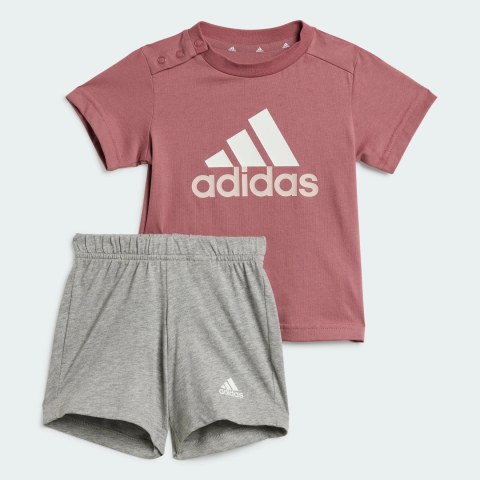 Комплект: шорты и футболка Essentials Organic Cotton Adidas Sportswear IZ4975_image_1