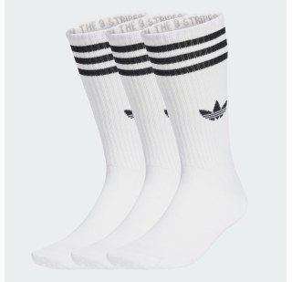 Три пары носков 3-Stripes High Crew Adidas Originals JV7416