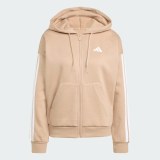 Толстовка Essentials 3-Stripes Full-Zip Fleece Adidas Sportswear JX7706_image_6