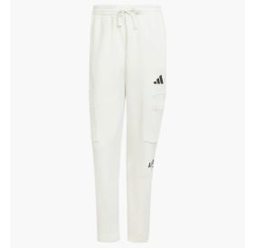 Штани чоловічі Adidas All Szn Fleece Graphic Loose Sportswear White JJ3664