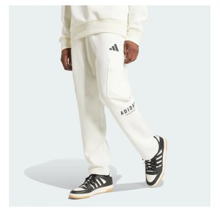 Штаны мужские Adidas All Szn Fleece Graphic Loose Sportswear White JJ3664