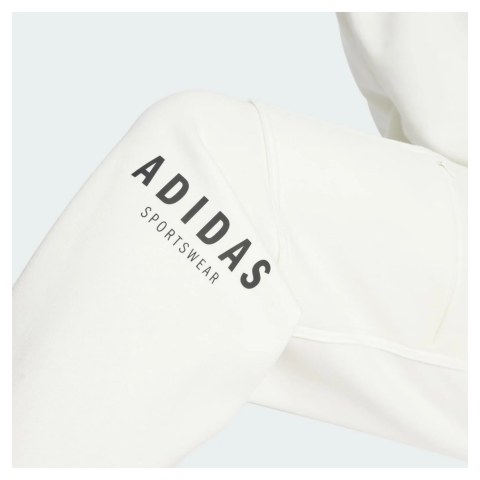 Штани чоловічі Adidas All Szn Fleece Graphic Loose Sportswear White JJ3664_image_5