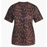 Adidas Футболка жіноча Seasonal Essentials Leopard Print Brown JZ0200_image_1