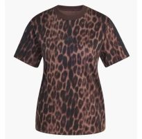 Adidas Футболка жіноча Seasonal Essentials Leopard Print Brown JZ0200_image_8