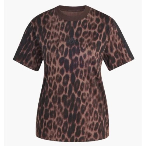 Adidas Футболка жіноча Seasonal Essentials Leopard Print Brown JZ0200_image_1