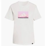 Футболка женская Adidas  Adventure Graphic White JZ7891_image_1
