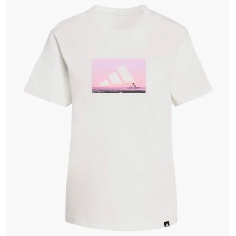 Футболка женская Adidas  Adventure Graphic White JZ7891_image_1