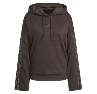 Худи женское Adidas Seasonal Essentials Leopard Print French Terry Hoodie KA4683