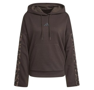 Худи женское Adidas Seasonal Essentials Leopard Print French Terry Hoodie KA4683
