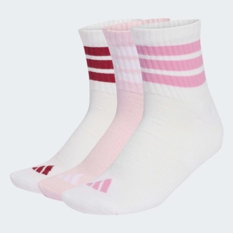 Унісекс шкарпетки Adidas 3S ESS C MID 3P WHITE/CLPI KC9616_image_1