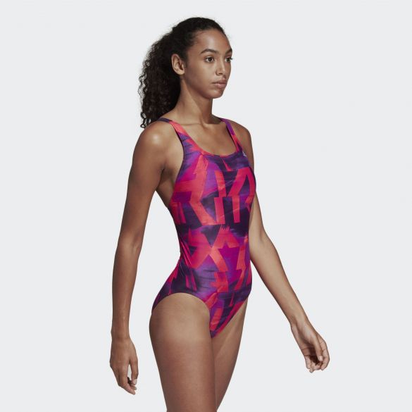 Слитный купальник Adidas Athly X Graphic DT4838