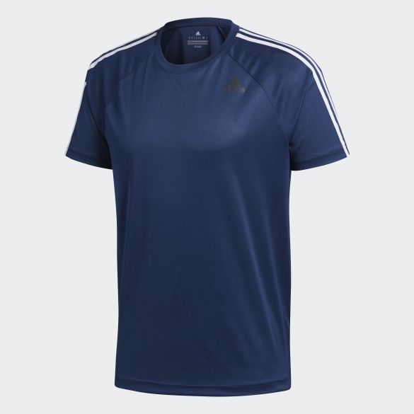 Мужская футболка Adidas D2M 3 Stripes BK0969_image_1