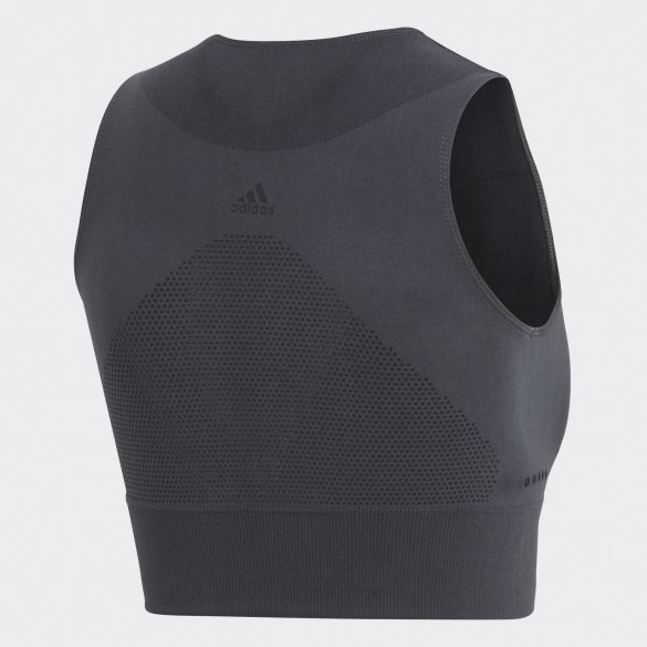Женский укороченный топ Adidas Warp Knit CD6424_image_2