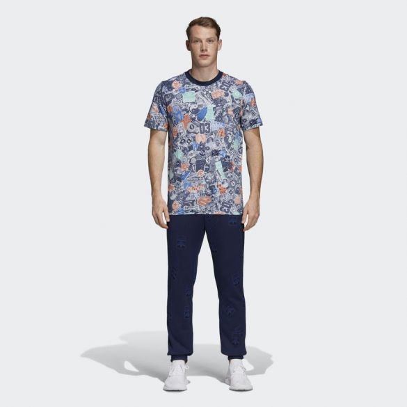 Мужская футболка Adidas Originals Sticker DV2071_image_5