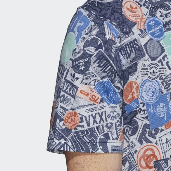 Мужская футболка Adidas Originals Sticker DV2071_image_7