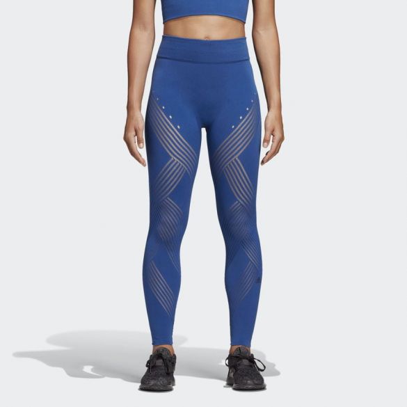 Укороченные леггинсы Adidas Warpknit High-Rise DW8878_image_1