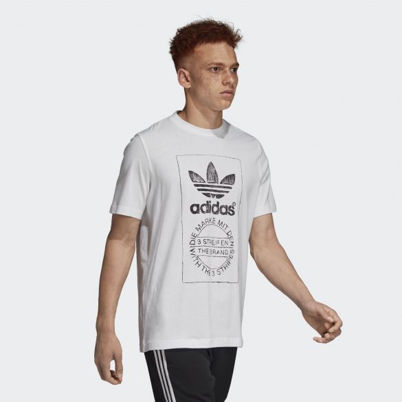 Мужская футболка Adidas Originals Hand Drawn T2 DH4811_image_5