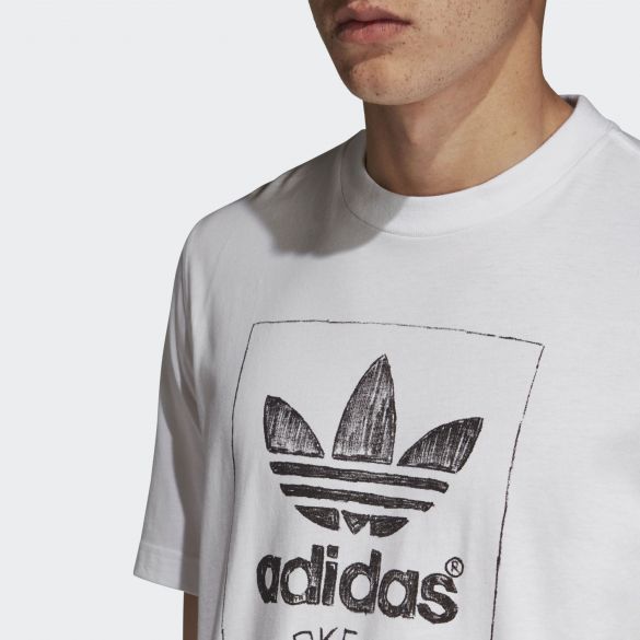 Мужская футболка Adidas Originals Hand Drawn T2 DH4811_image_6