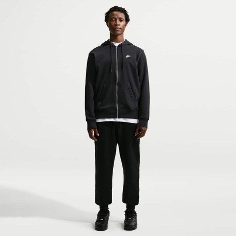 Чоловіча толстовка Nike M Nk Club Ft Fz Black FN3884-010_image_4