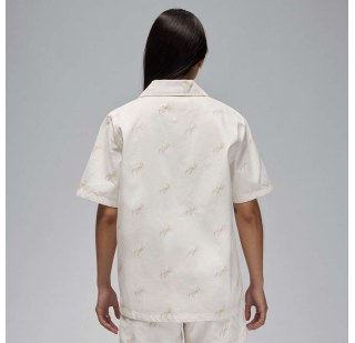 Сорочка жіноча Air Jordan AOP Wvn Top Beige FN5769-133