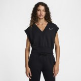 Жилетка жіноча Nike W NSW Phnx Flc Slvls Vneck Crp FV6316-010_image_1