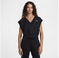 Женский жилет Nike W NSW Phnx Flc Slvls Vneck Crp FV6316-010_image_6