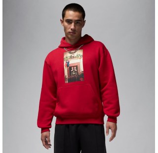 Толстовка чоловіча Air Jordan Jm Chimney Flc Po Red HQ5654-687