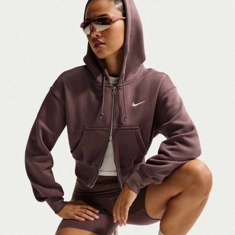 Толстовка жіноча Nike W Phnx Flc Crop HV2426-502_image_4