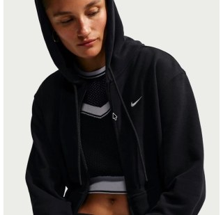 Толстовка жіноча Nike W Nk Stdo Flc Lw Std Fz Hdy IM8114-001