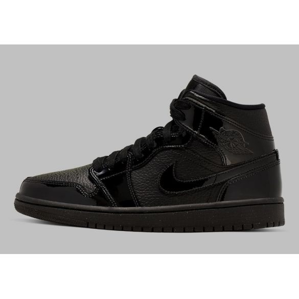 Женские кроссовки Nike Air Jordan 1 Mid Triple Black BQ6472-003_image_8
