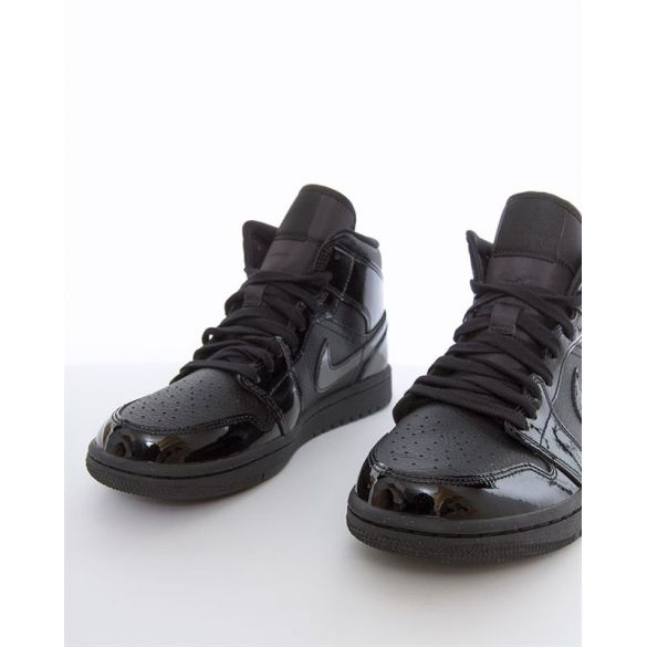 Женские кроссовки Nike Air Jordan 1 Mid Triple Black BQ6472-003_image_8