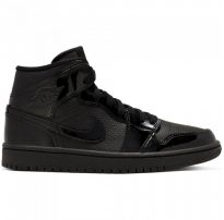 Женские кроссовки Nike Air Jordan 1 Mid Triple Black BQ6472-003_image_8