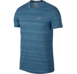 Чоловіча бігова футболка Nike Dry Miller Top Ss Nv 891684-407