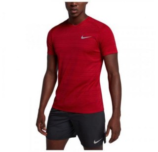 Чоловіча бігова футболка Nike Dry Miller Top Ss Nv 891684-687