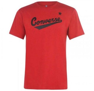 Чоловіча футболка Converse Center Front Logo Tee White 10018235-603
