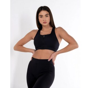 Спортивний топ Nike W Nk Df Swsh Zip Front Bra DD1205-010