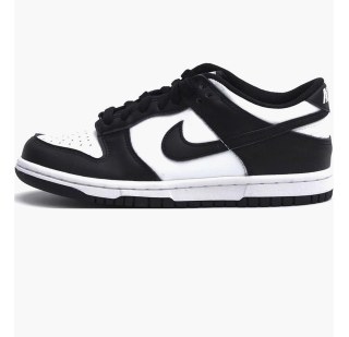 Женские кроссовки Nike Dunk Low Retro White/Black CW1590-100