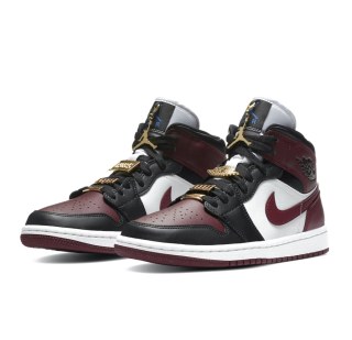 Jordan 1 Mid Black Dark Beetroot CZ4385-016