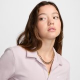 Женскиая футболка поло Nike W NSW Essntl Ss Polo Crp Top DV7884-019_image_4