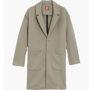Пальто чоловіче Nike Sportswears Tech Fleece Reimagined Trench Grey FN0601-053