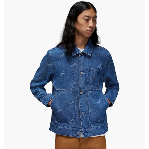 Джинсовка чоловіча Air Jordan Flight Heritage Demim-Jacke Blue FN4649-436_image_1