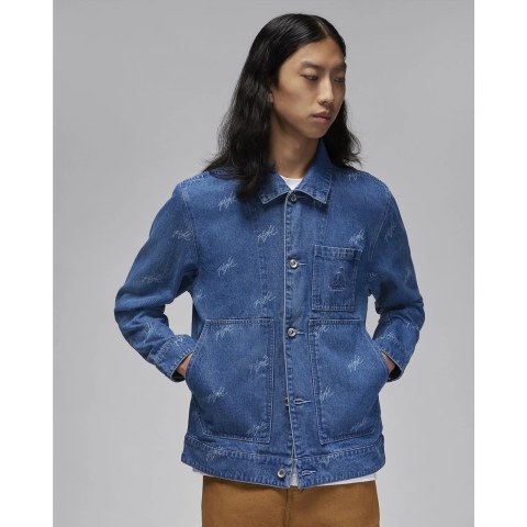 Джинсовка чоловіча Air Jordan Flight Heritage Demim-Jacke Blue FN4649-436_image_2